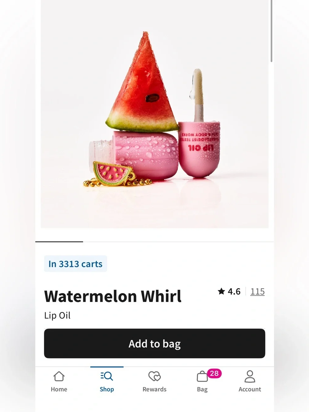 NEW! 9-Pc Bath & Body Works Fruit Fusion WATERMELON WHIRL Body Care Collection
